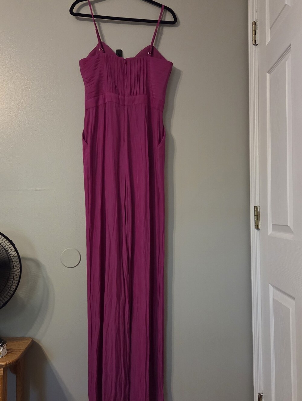 Ramy Brook Women's Loretta Pink Corsette Wide Leg Boho Jumpsuit Sz 8 NWT - Picture 3 of 12